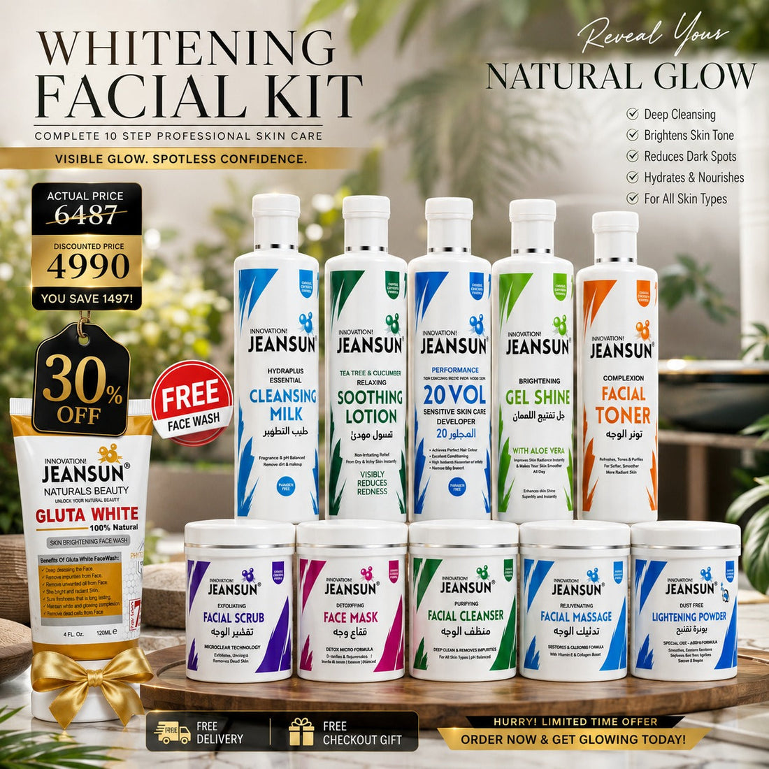 Jeansun Whitening Facial Kit Rs.4990 Vs Pakistan Ki Doosri Kits — Honest Comparison 2026