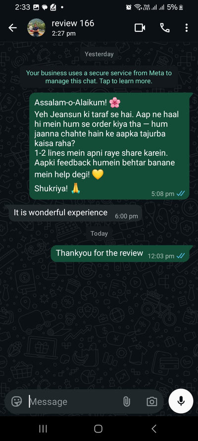 Verified customers