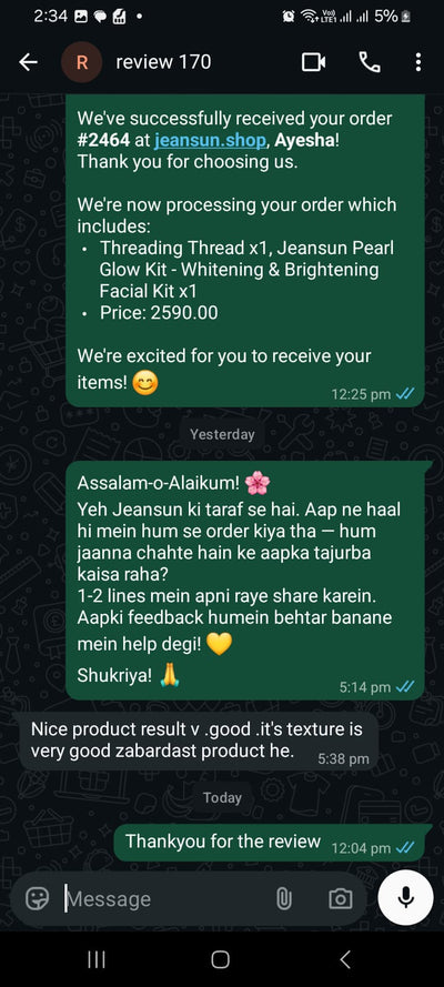 Verified customers