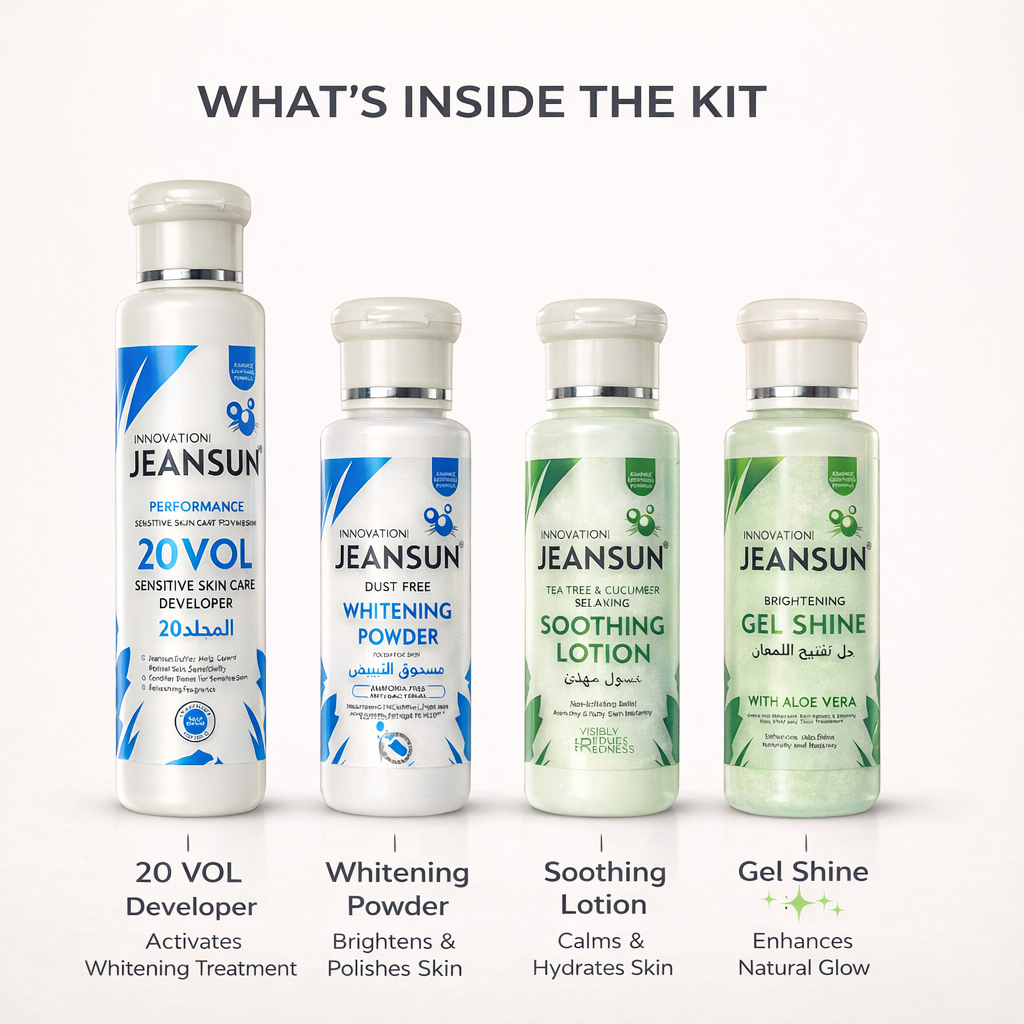 Jeansun Professional Facial Kit – 4 Step Skin Treatment