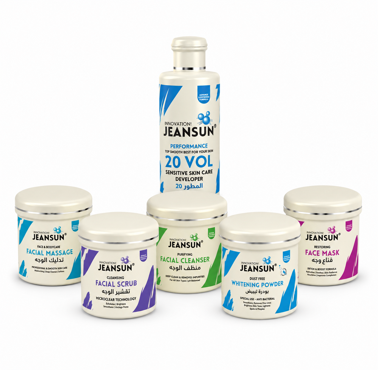 Jeansun Advanced Whitening Facial Kit — 7-Step Pro System