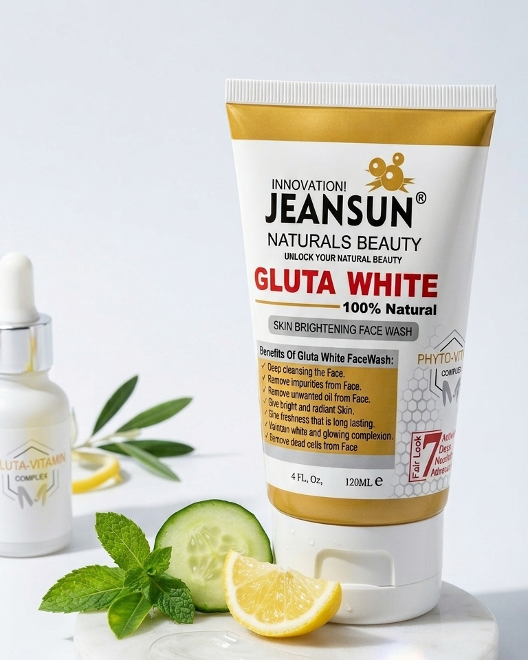 Gluta White Skin Brightening Face Wash
