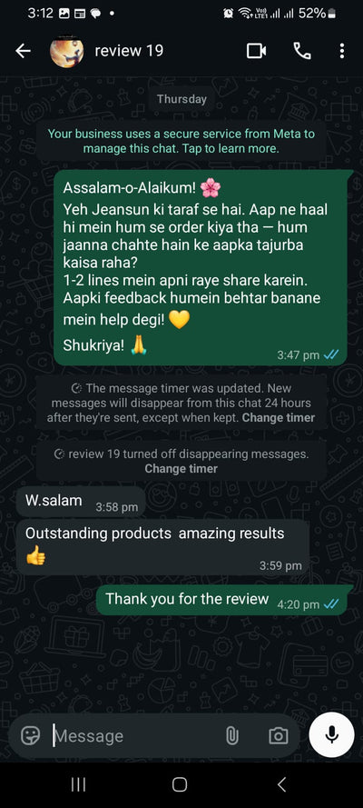 Verified customers