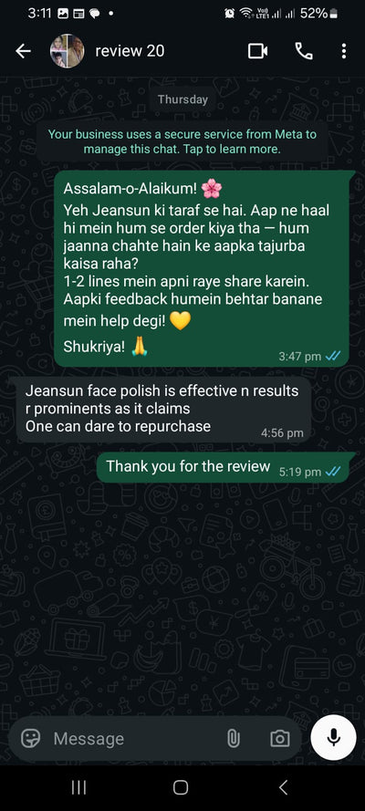 Verified customers