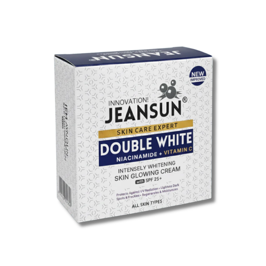 JEANSUN Double White Skin Glowing Cream | Niacinamide + Vitamin C | SPF 25+